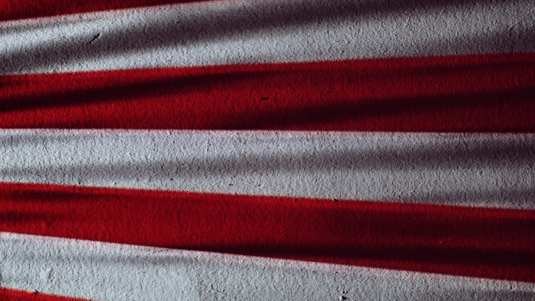 Stripes of the American flag.