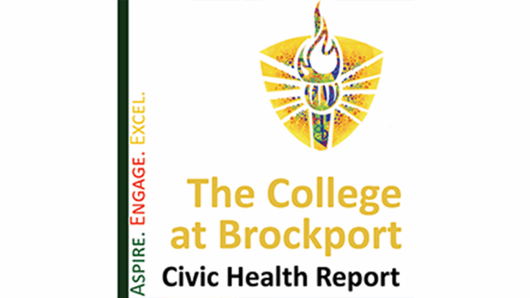 Read more about the article College at Brockport Civic Health Report