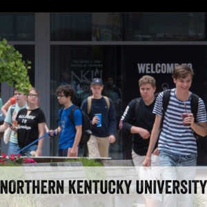 University students on the way to class