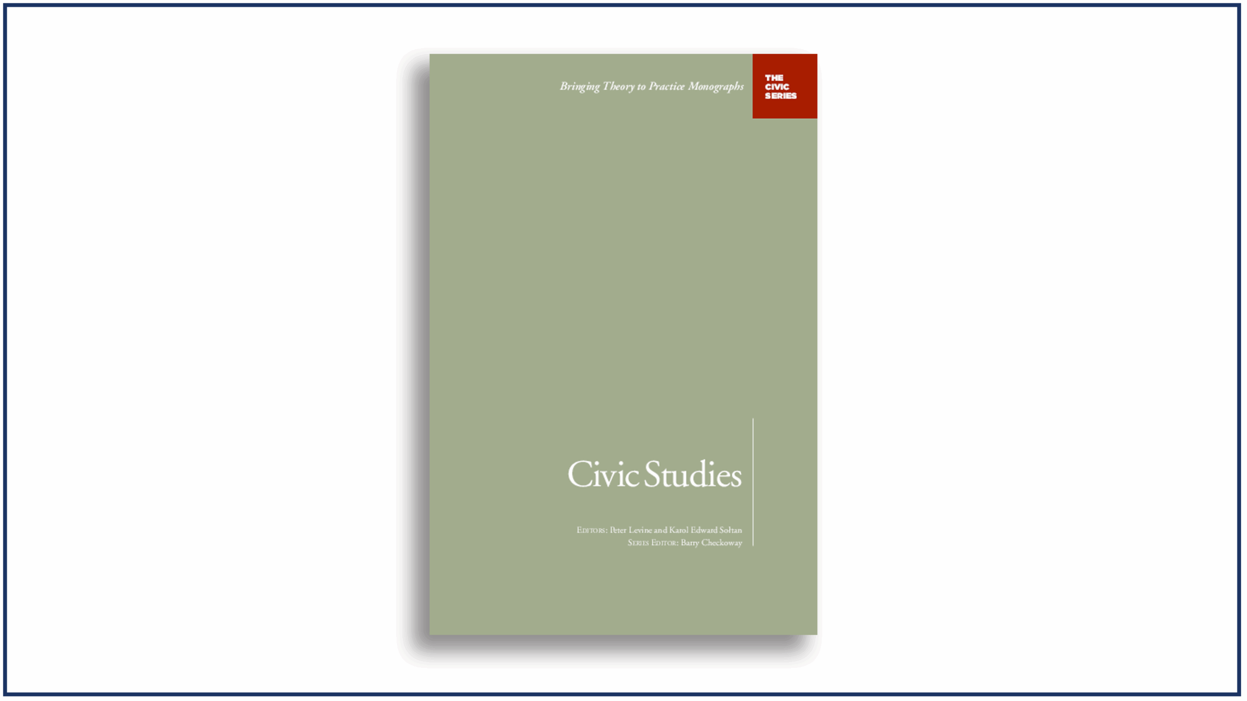 Read more about the article Civic Studies: Approaches to the Emerging Field | Book Review
